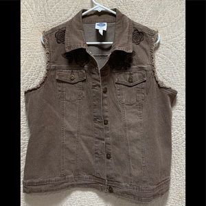 Denim vest Size extra large